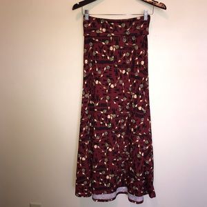 LuLaRoe high low maxi skirts